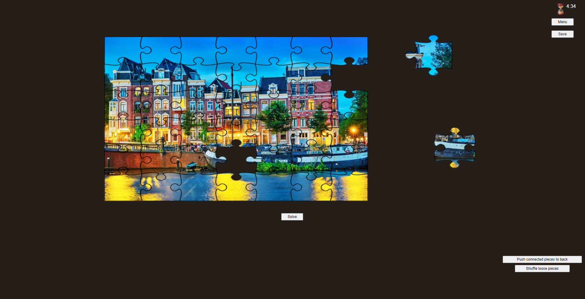 Cities of the World Jigsaw Puzzles - Amsterdamのスクリーンショット 1
