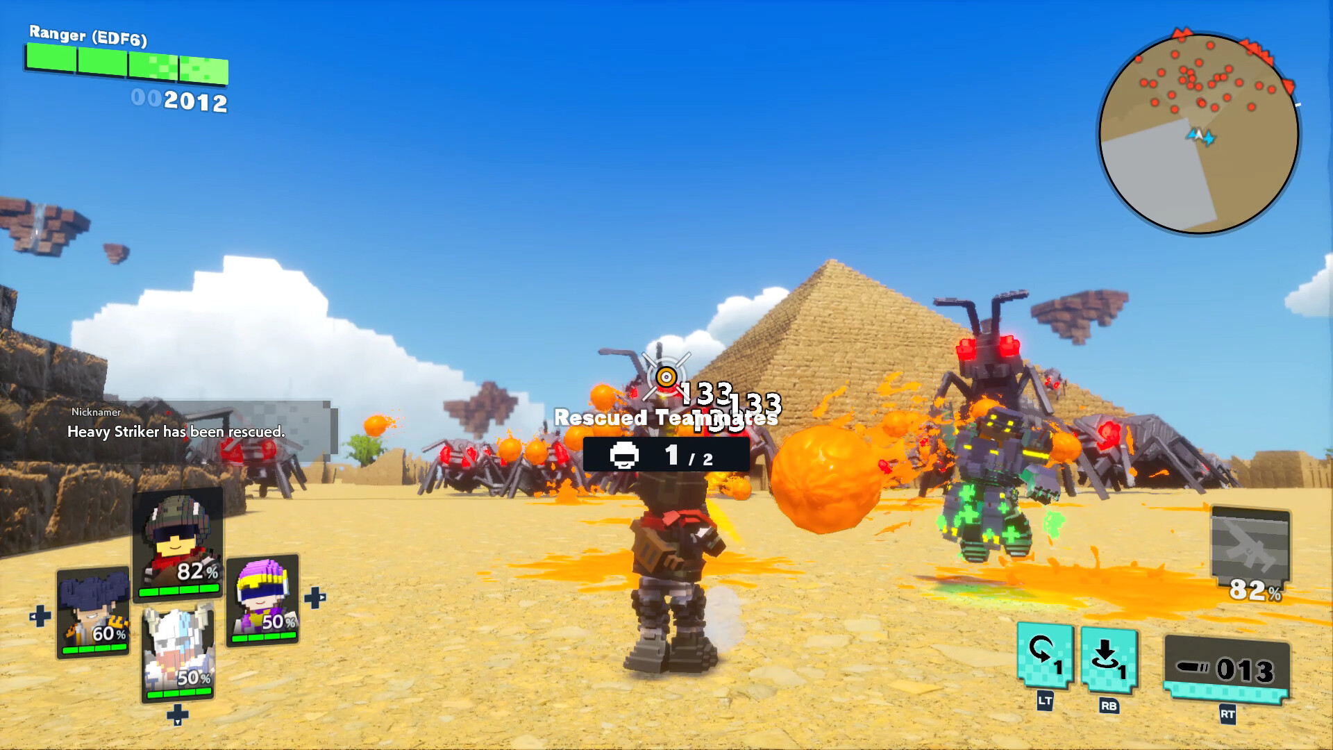 EARTH DEFENSE FORCE: WORLD BROTHERS 2 screenshot #3