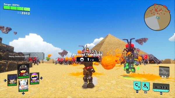 Screenshot 3 of EARTH DEFENSE FORCE: WORLD BROTHERS 2 - more gameplay footage