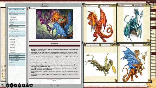 Fantasy Grounds - Battlezoo Ancestries: Dragons