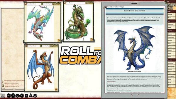 Fantasy Grounds - Battlezoo Ancestries: Dragons