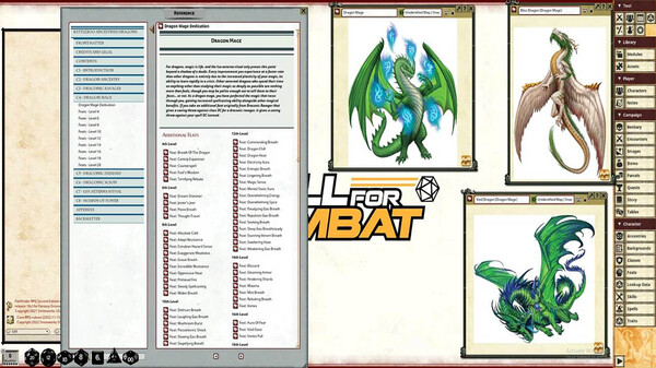 Fantasy Grounds - Battlezoo Ancestries: Dragons