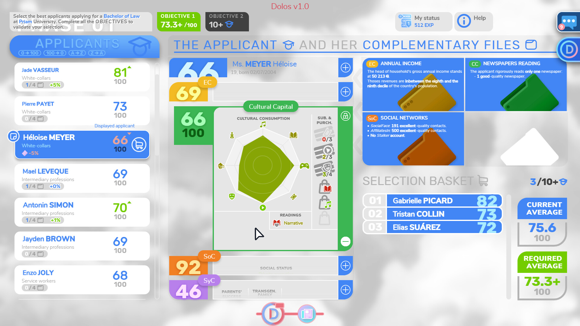 DOLOS: Your Best Future screenshot #2