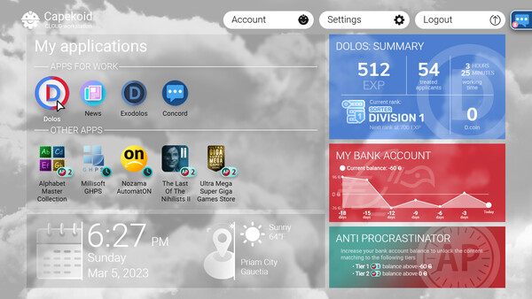 DOLOS: Your Best Future screenshot 1