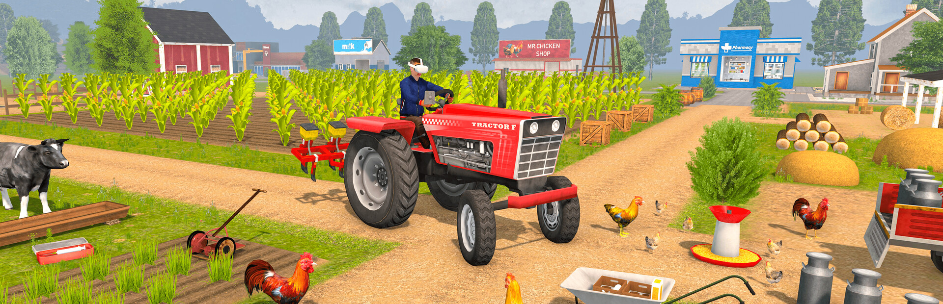 VR Tractor Farming