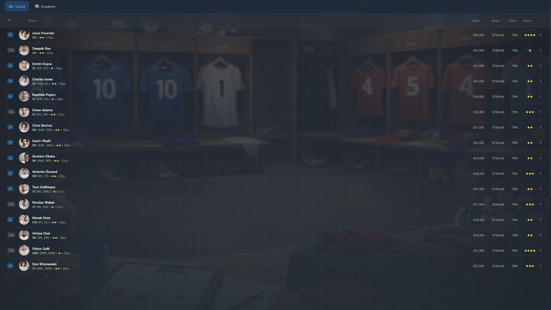THE NEW BOSS: FOOTBALL CLUB screenshot #3