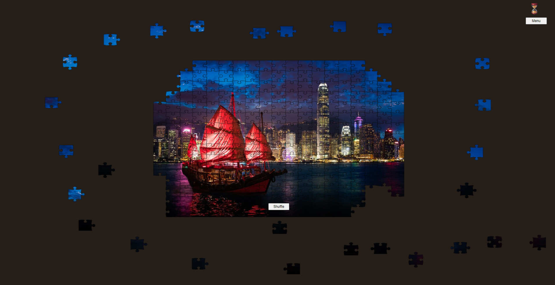 Cities of the World Jigsaw Puzzles - Hong Kongのスクリーンショット 1
