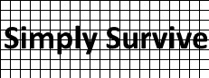 Simply Surivive