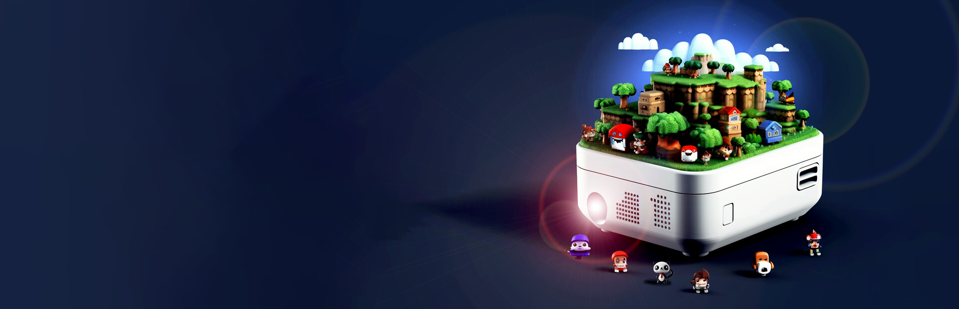 Pandamander's Projector Platformer