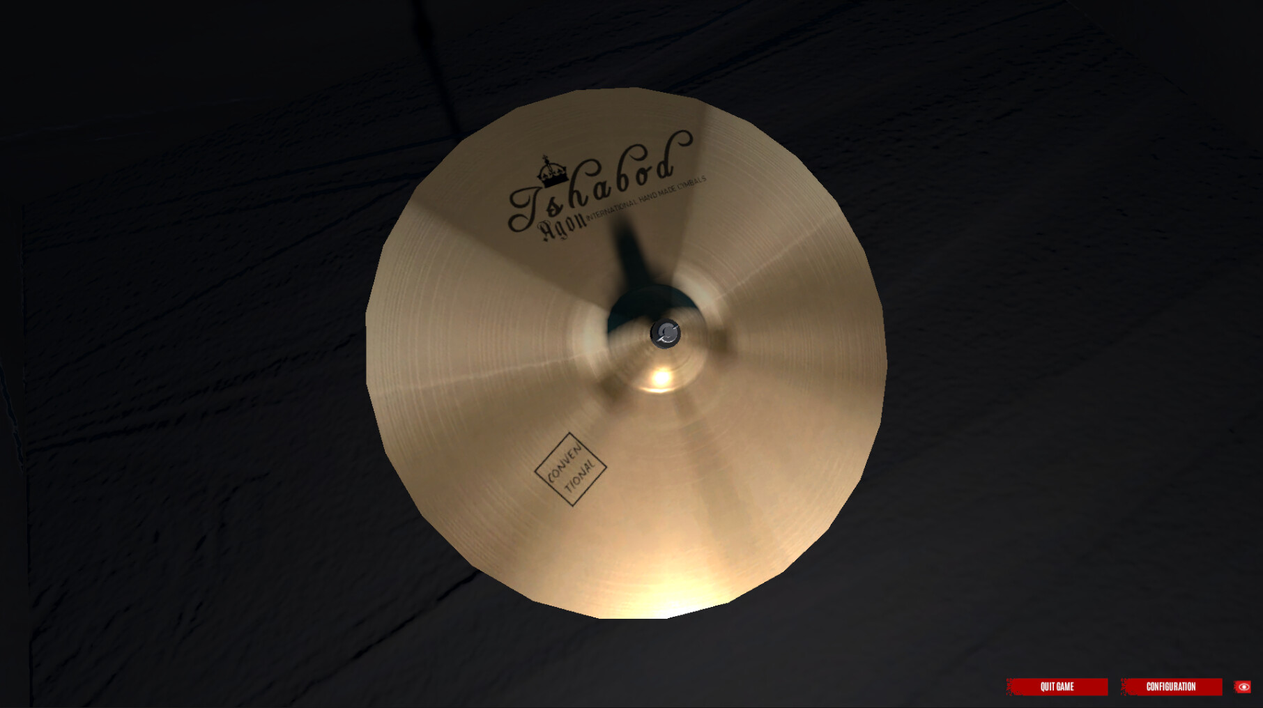 VR Drums Ultimate Streamer [Hardware] Ride Cymbal - Ishabod Agog - Conventional Jazz [Ride Cymbal 20"] Featured Screenshot #1