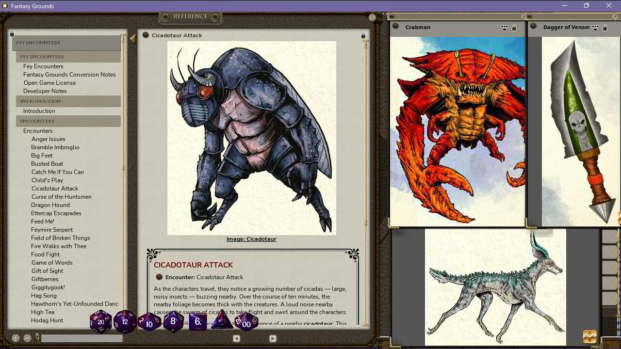 Fantasy Grounds - Fey Encountersのスクリーンショット 1