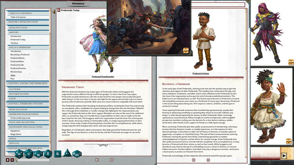 Fantasy Grounds - Pathfinder 2 RPG - Lost Omens: Firebrands