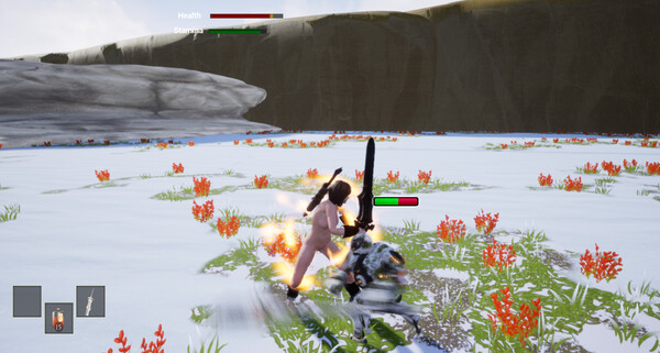 Screenshot z Naked Hero