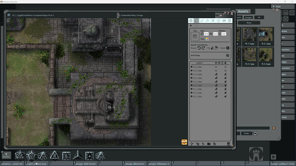 Fantasy Grounds - FG Completed Maps Pack 3