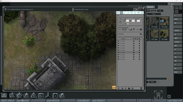 Fantasy Grounds - FG Completed Maps Pack 3
