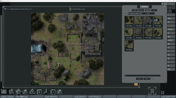 Fantasy Grounds - FG Completed Maps Pack 3