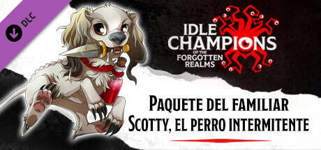 Paquete del familiar Scotty, el perro intermitente