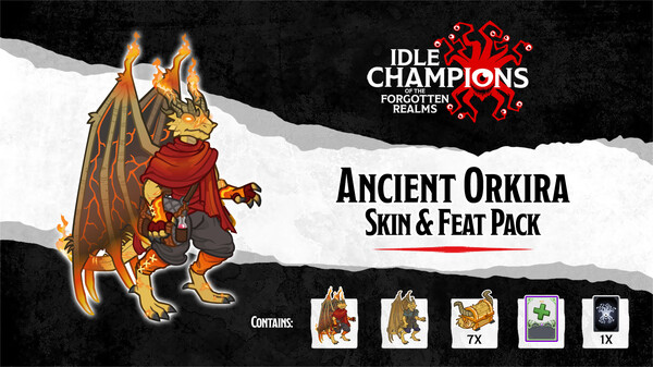  Idle Champions - Ancient Orkira Skin & Feat Pack