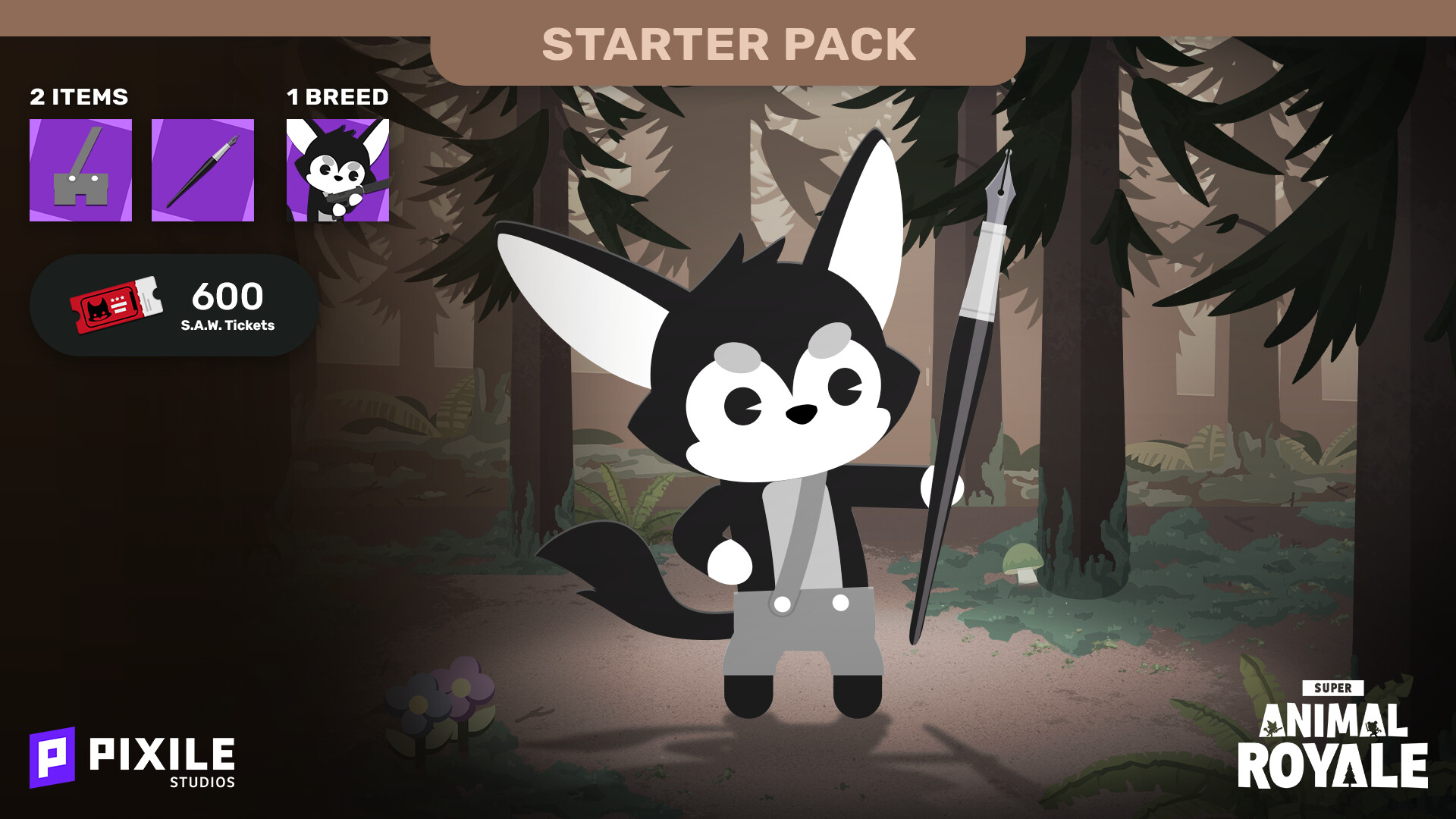 Super Animal Royale Season 8 Starter Pack Featured Screenshot #1