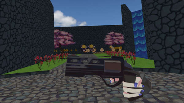 Screenshot z I Am Sakuya VR: Touhou FPS Game