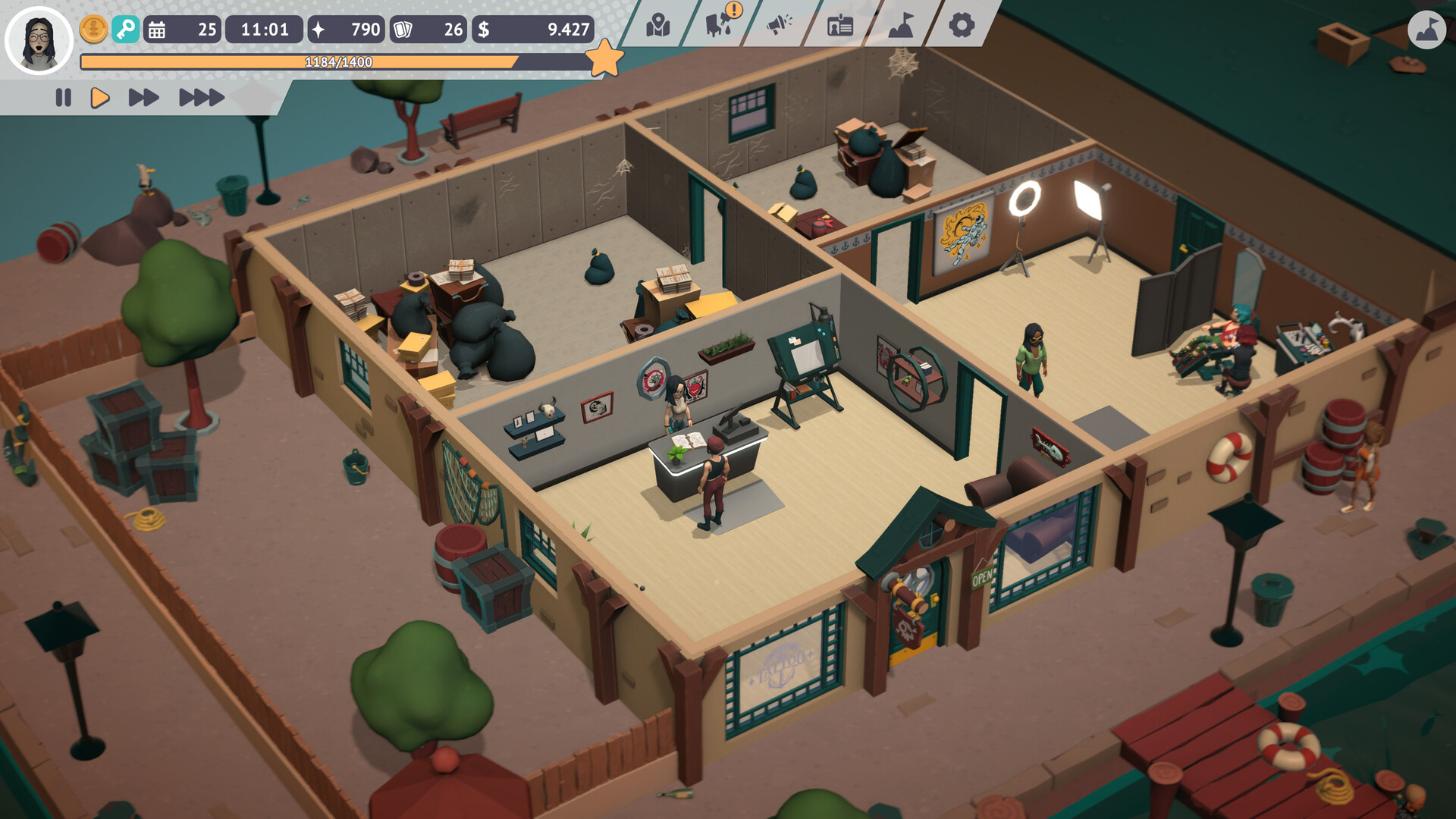 Tattoo Tycoon gameplay screenshot 5