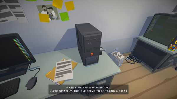 Mystery in the Office.