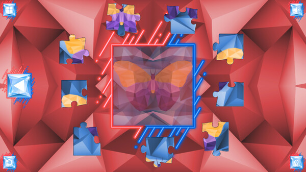 Poly Jigsaw: Butterflies screenshot 1