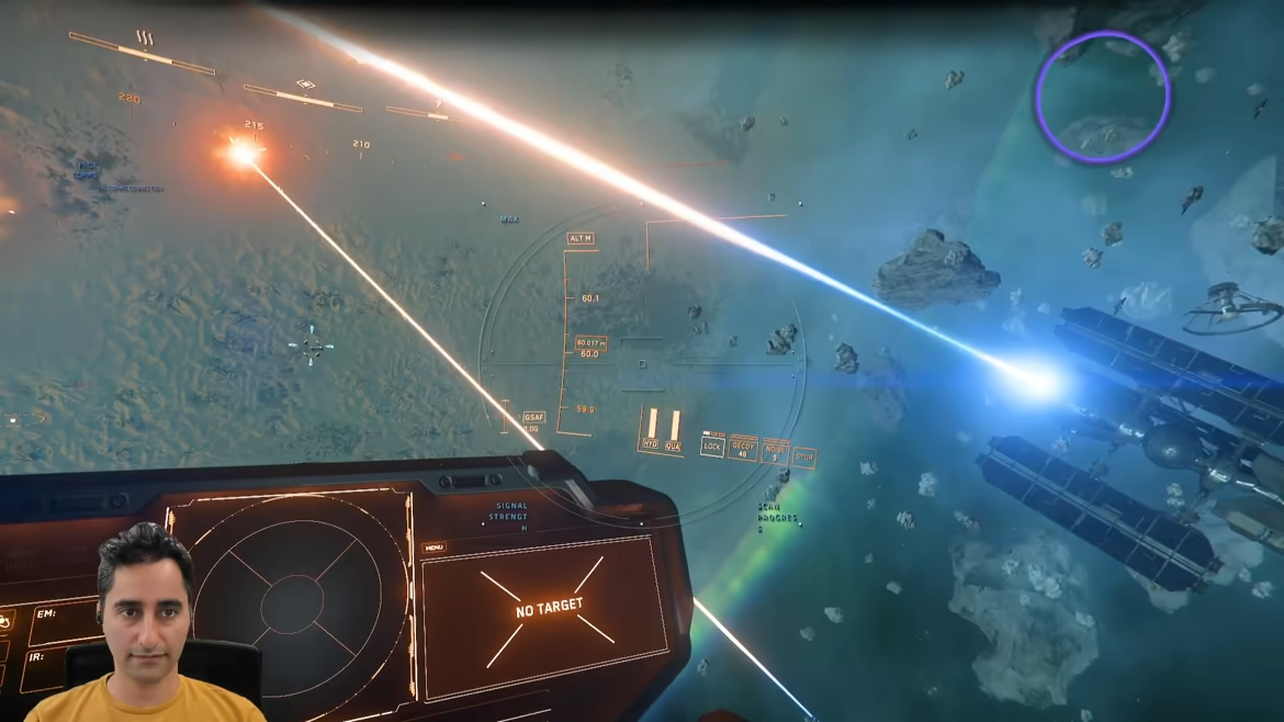 Beam Eye Tracker video 1