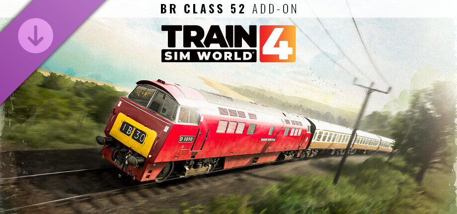 Train Sim World® 4: BR Class 52 'Western' Loco Add-On cover art