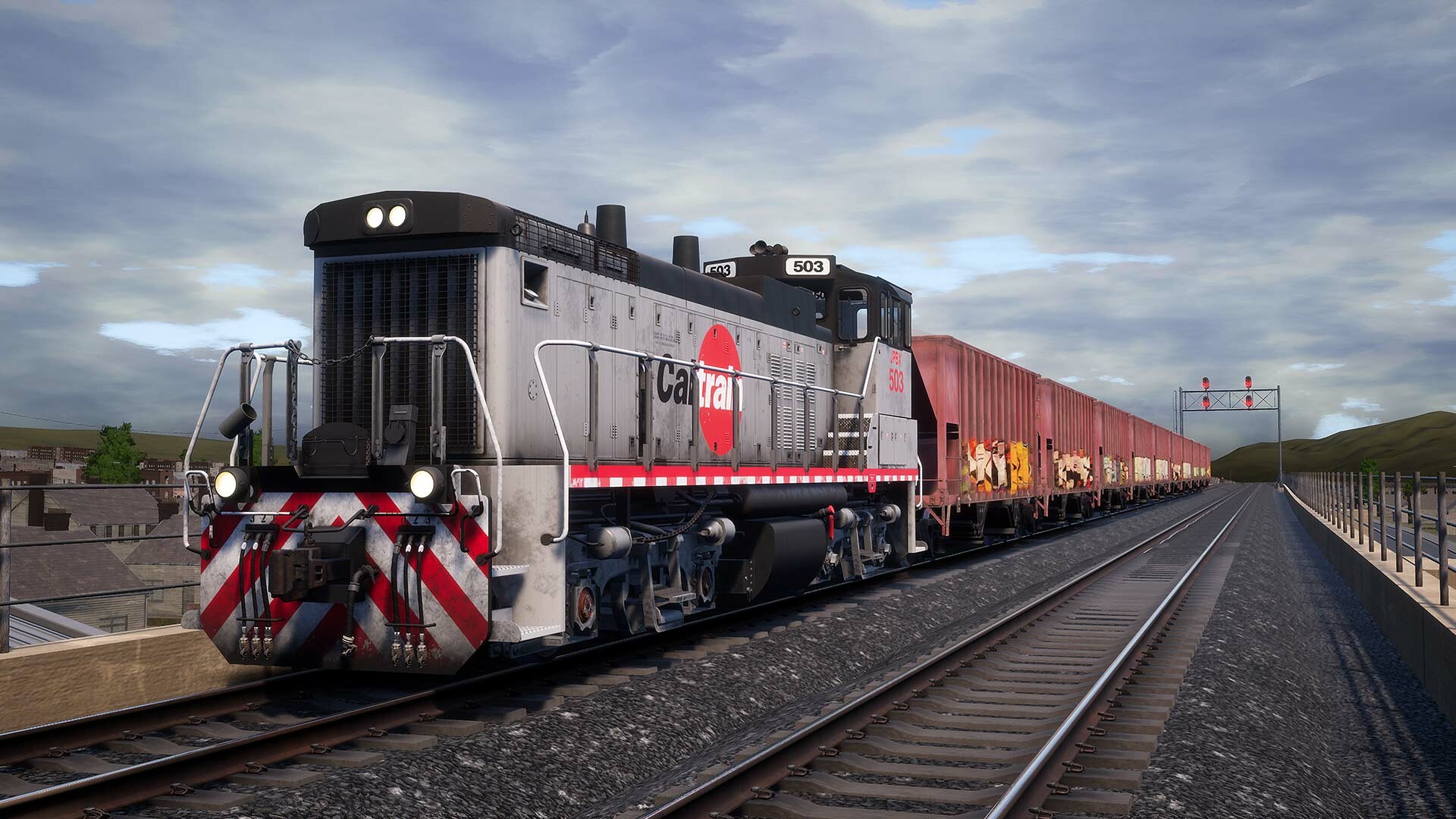 Train Sim World® 4 Compatible: Caltrain MP15DC Diesel Switcher Loco Add-On Featured Screenshot #1