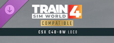 Train Sim World® 4 Compatible: CSX C40-8W Loco Add-On Small Capsule Image