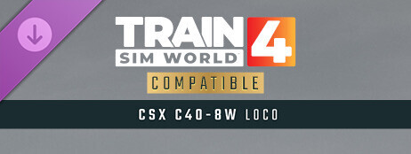 Train Sim World® 4: CSX C40-8W Loco Add-On cover art