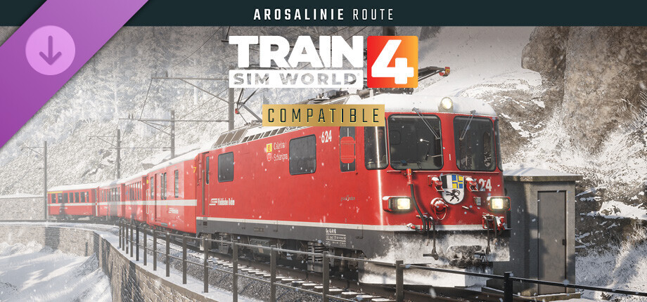 Train Sim World® 4: Arosalinie: Chur - Arosa Route Add-On cover art