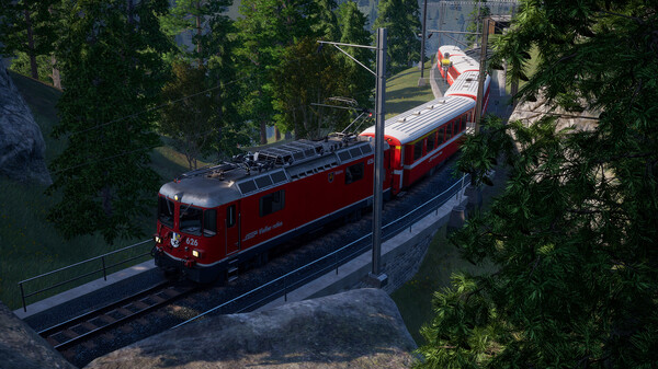 Train Sim World® 4 Compatible: Arosalinie: Chur - Arosa Route Add-On screenshot 8