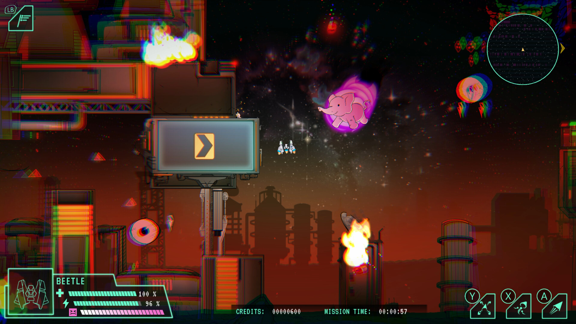 screenshot of Lunar Lander Beyond 2