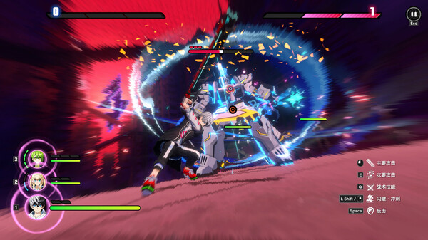 TRIBE NINE：战极死游-游戏截图