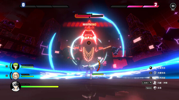 TRIBE NINE：战极死游-游戏截图