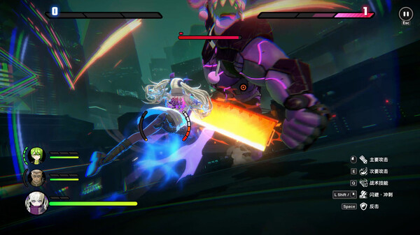 TRIBE NINE：战极死游-游戏截图