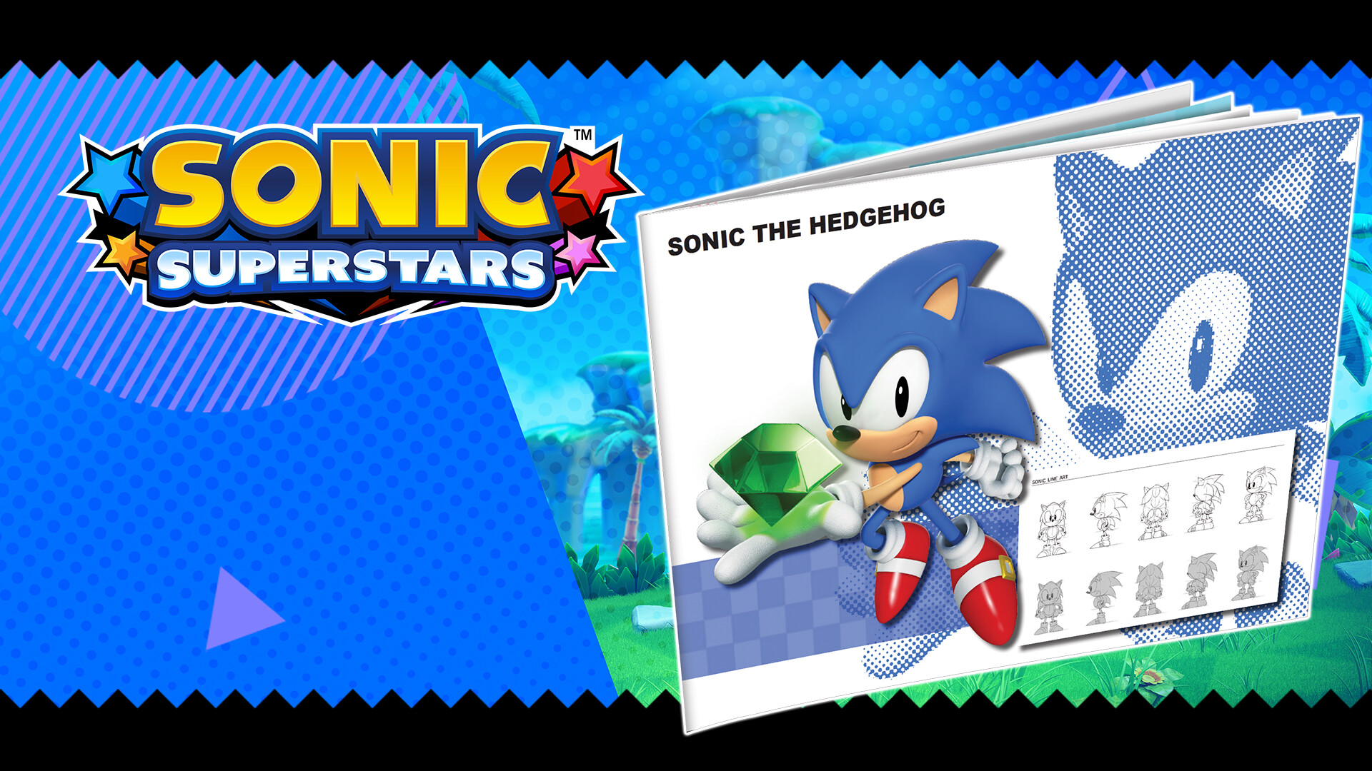 SONIC SUPERSTARS - Digital Artbook & Mini Original Soundtrack Featured Screenshot #1