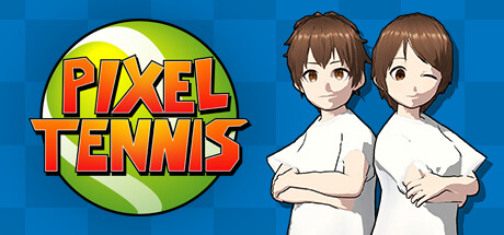 Pixel Tennis banner