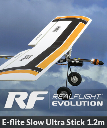 RealFlight Evolution - E-flite Slow Ultra Stick 1.2m