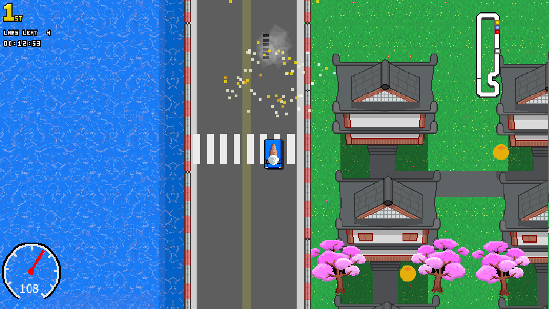 #3. Super Power Racing (Steam) De: Monster Finger Games