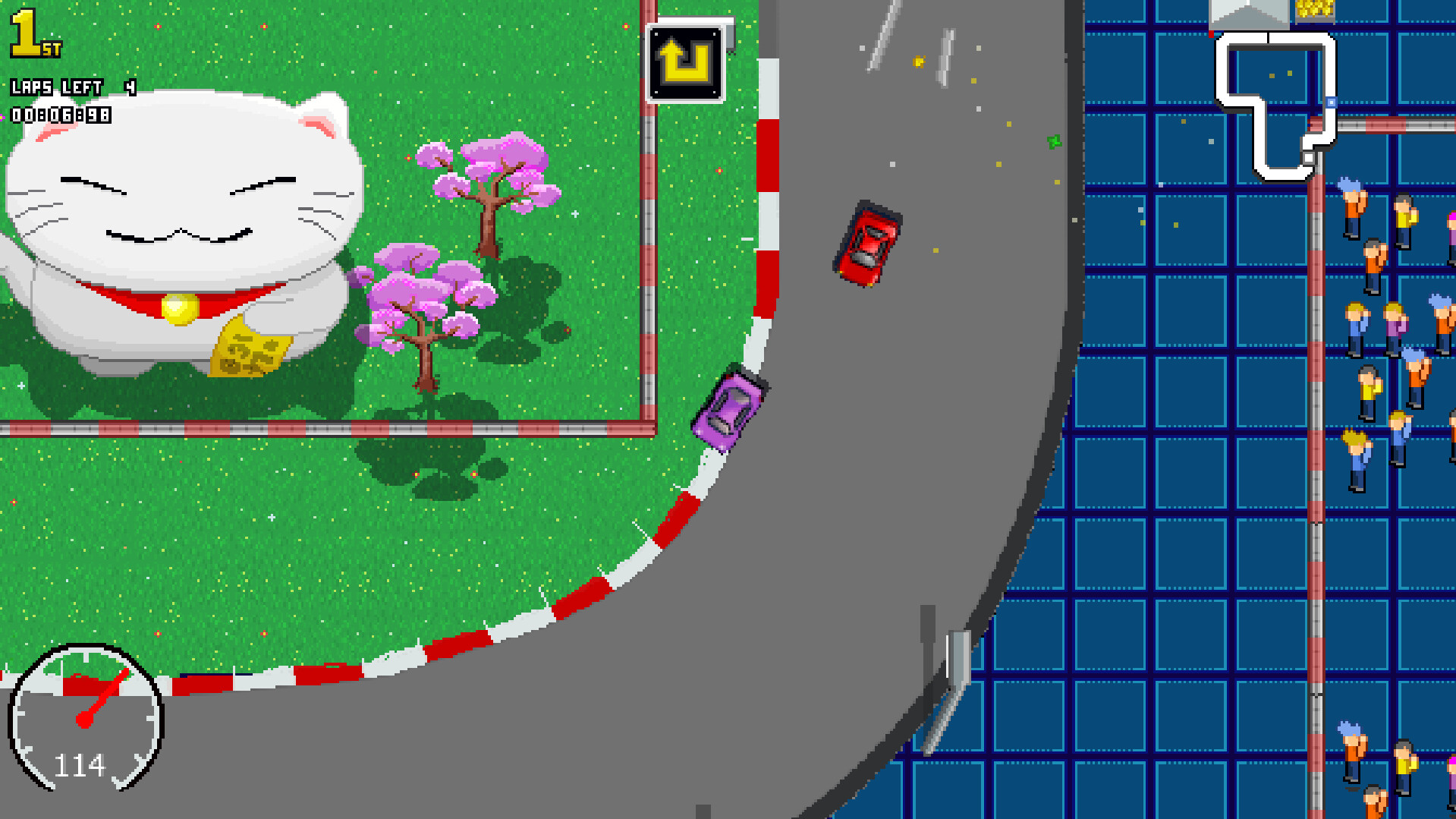 #5. Super Power Racing (Steam) De: Monster Finger Games
