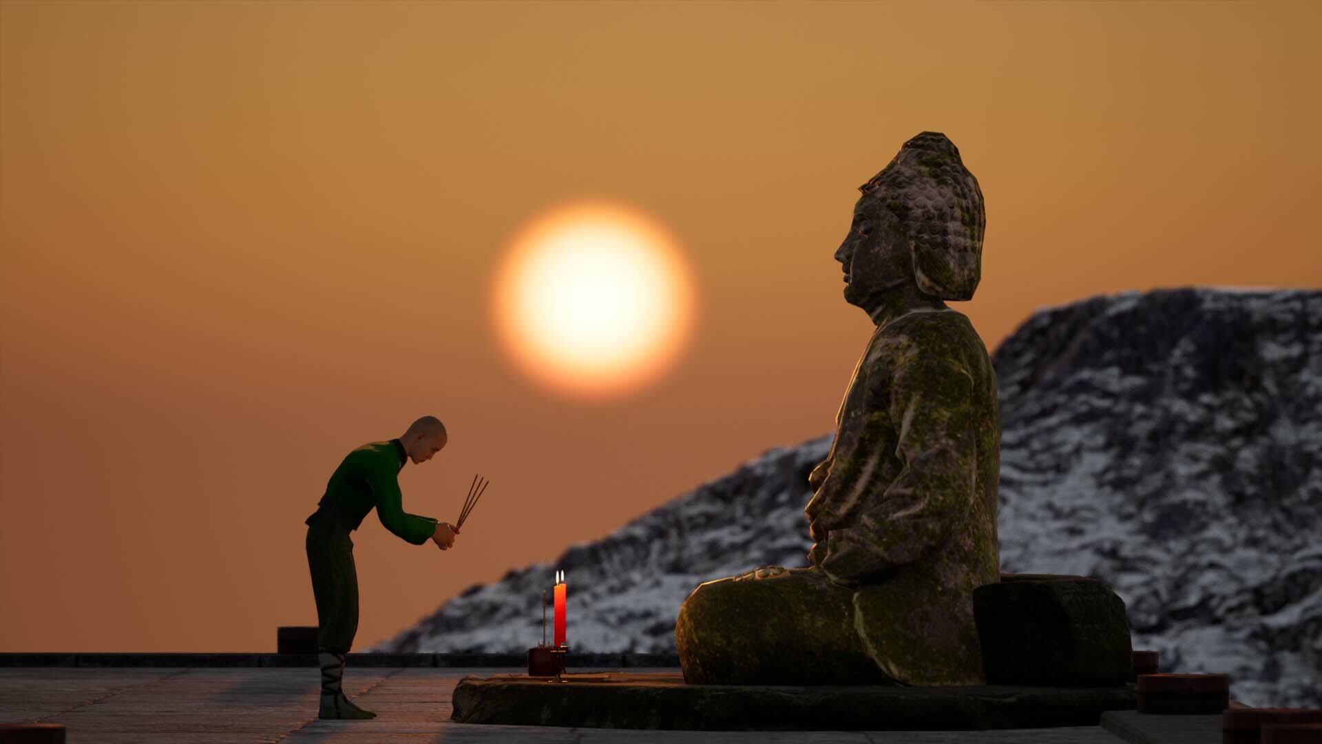 #8. 终极功德模拟器 | Zen Simulator (Steam) 由: 阿基米德 尼古拉斯 夏