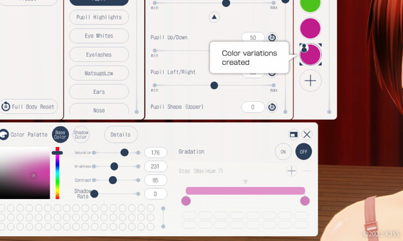 CUSTOM ORDER MAID 3D2.5+X0 with Kiss Character Edit System