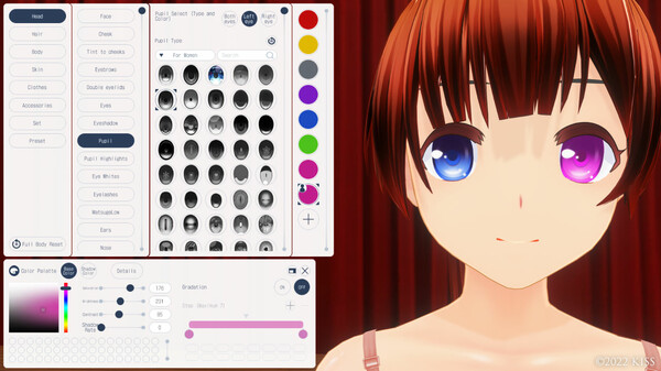 CUSTOM ORDER MAID 3D2.5+X0 with Kiss Character Edit System