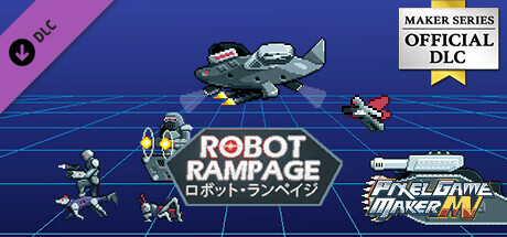 Pixel Game Maker MV - Robot Rampage banner image