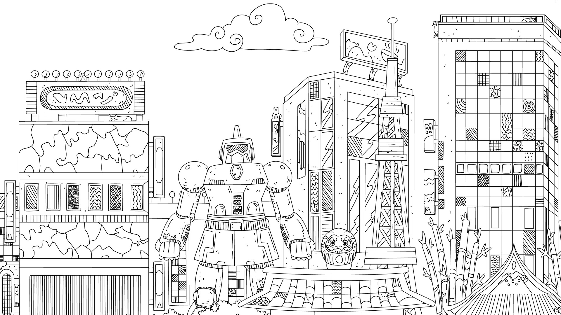 Cats Hidden Around the World