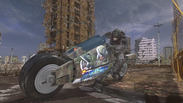 EARTH DEFENSE FORCE 6 - Ranger Boarding Weapons: Free Bike No. 6