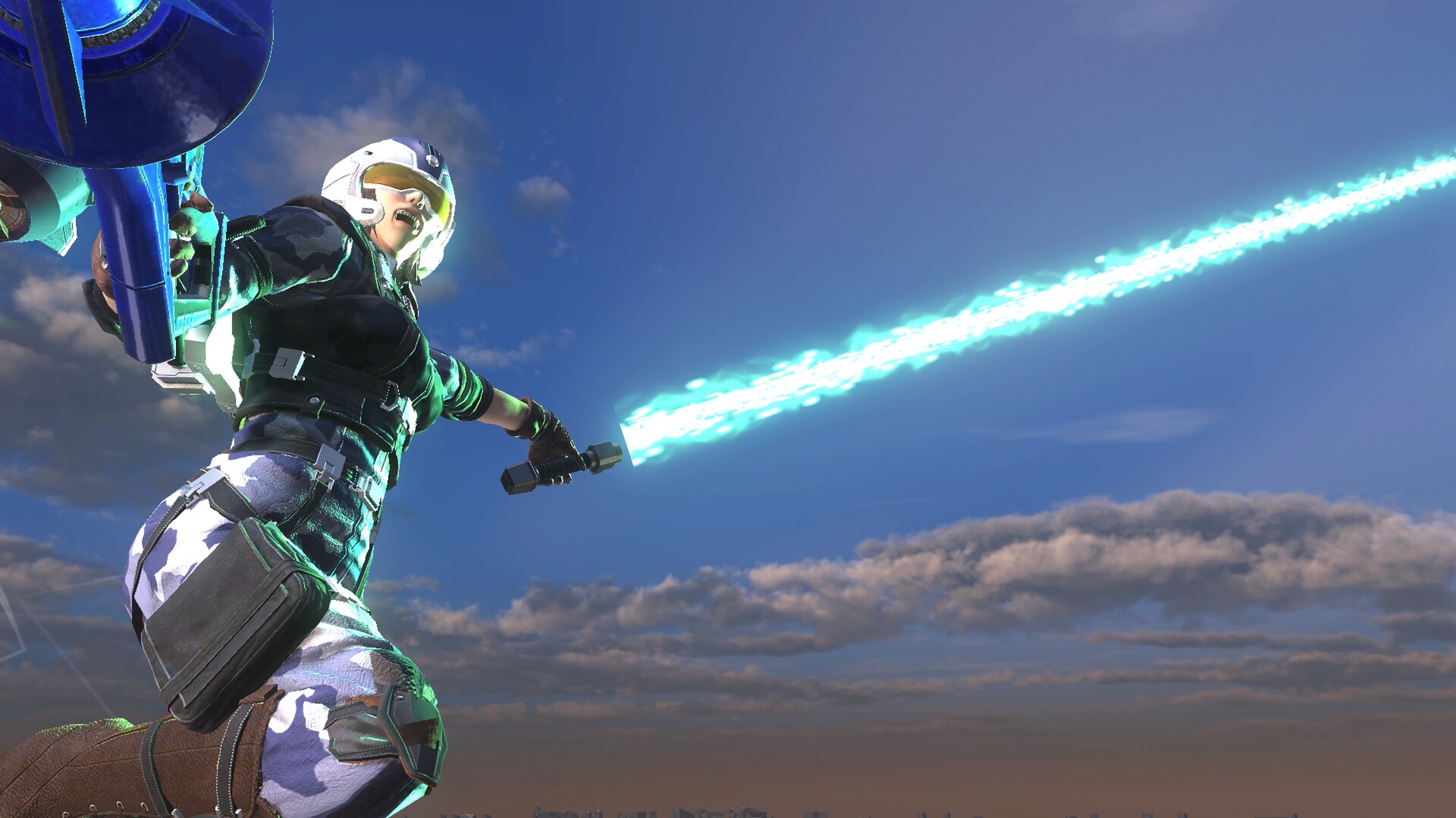 EARTH DEFENSE FORCE 6 - Wing Diver Independently Operated Equipment: Handy Saber Type 0 Featured Screenshot #1
